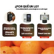 Funciones Nevecon Side By Side InstaView Door-In-Door LG GS66SXTC